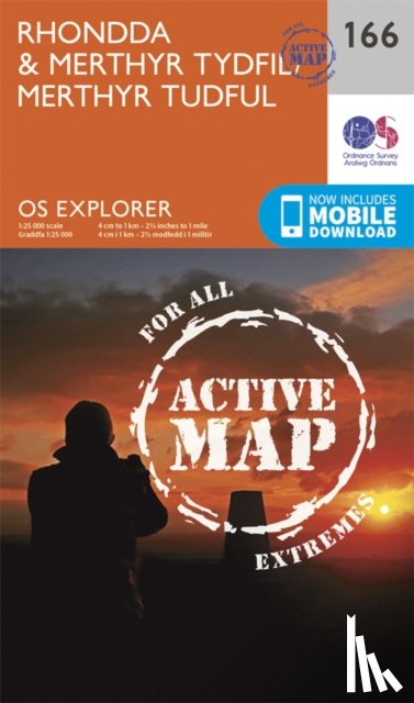 Ordnance Survey - Rhondda and Merthyr Tydfil