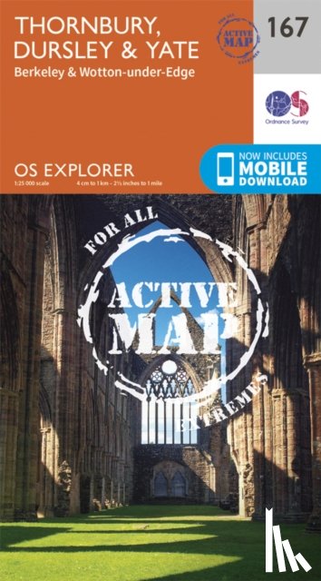 Ordnance Survey - Thornbury, Dursley and Yate
