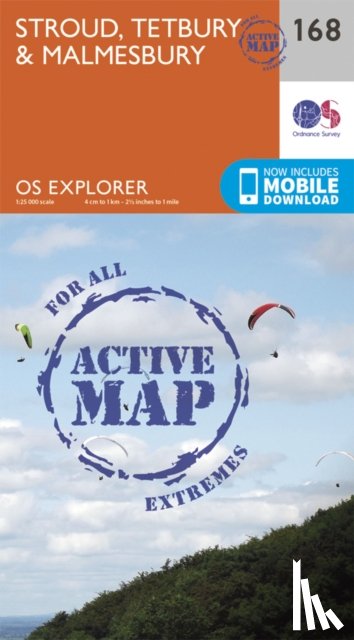 Ordnance Survey - Stroud, Tetbury and Malmesbury