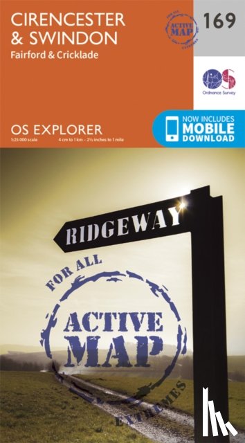Ordnance Survey - Cirencester and Swindon, Fairford and Cricklade
