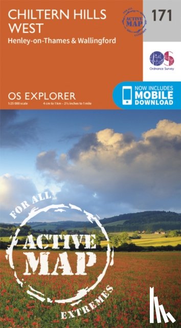 Ordnance Survey - Chiltern Hills West, Henley-on-Thames and Wallingford