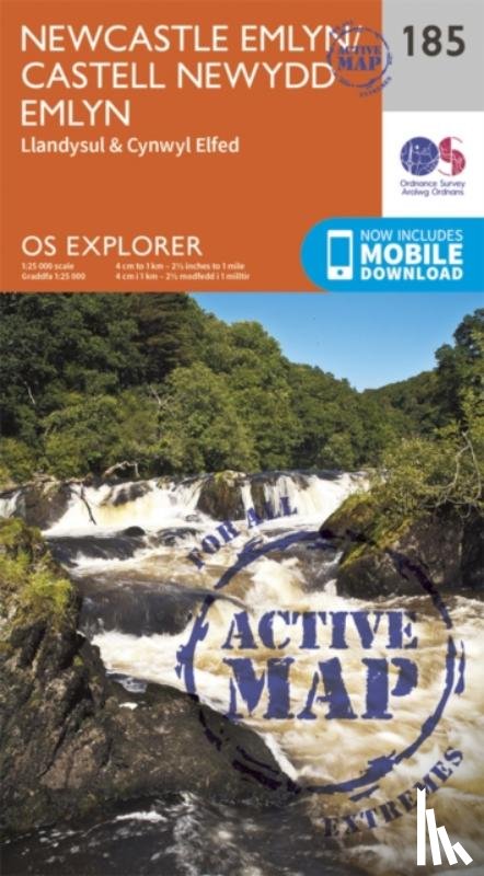 Ordnance Survey - Newcastle Emlyn, Llandysul and Cynwyl Elfed