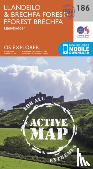 Ordnance Survey - Llandeilo and Brechfa Forest