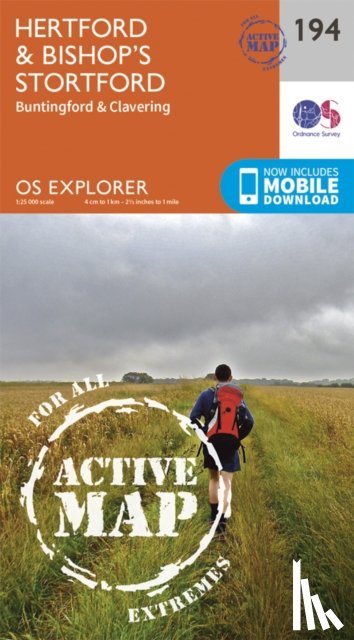 Ordnance Survey - Hertford and Bishop's Stortford
