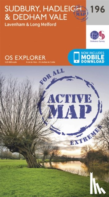 Ordnance Survey - Sudbury, Hadleigh and Dedham Vale