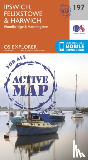 Ordnance Survey - Ipswich, Felixstowe and Harwich
