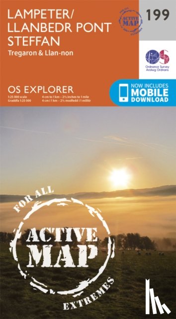 Ordnance Survey - Lampeter, Tregaron and Llan-Non