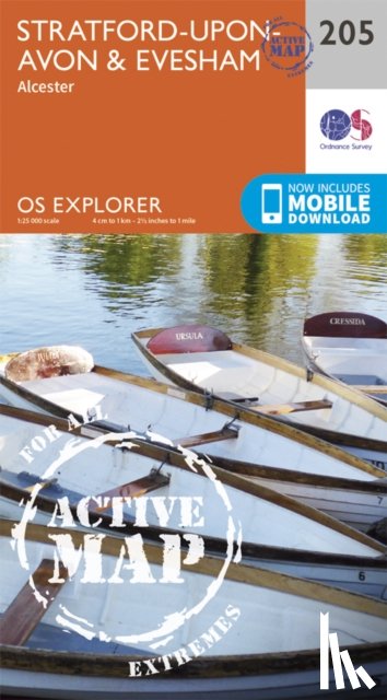 Ordnance Survey - Stratford-Upon-Avon and Evesham