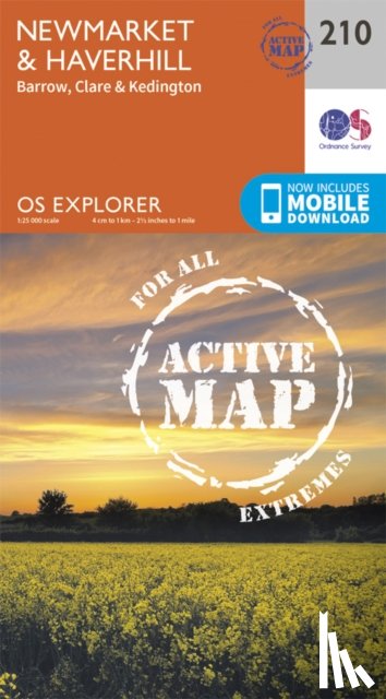 Ordnance Survey - Newmarket and Haverhill, Barrow, Clare and Kedington