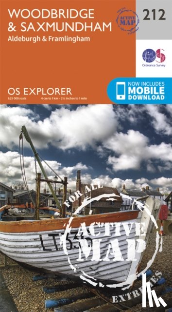 Ordnance Survey - Woodbridge and Saxmundham