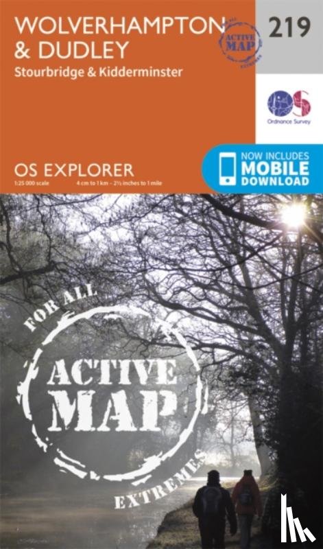 Ordnance Survey - Wolverhampton and Dudley, Stourbridge and Kidderminster