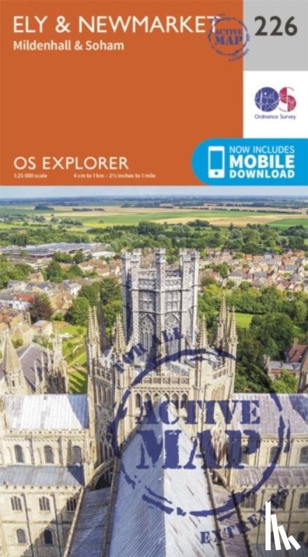Ordnance Survey - Ely and Newmarket, Mildenhall and Soham