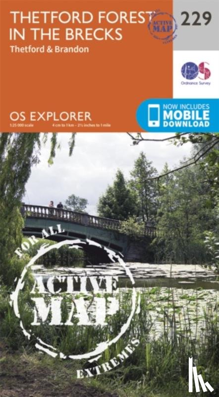 Ordnance Survey - Thetford Forest in the Brecks