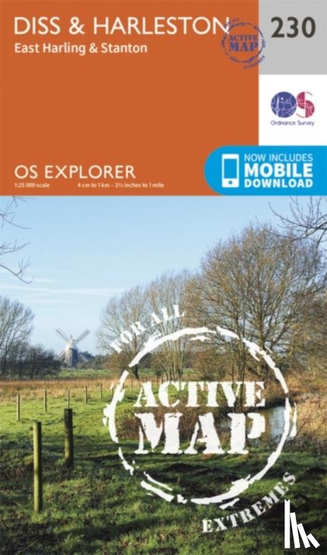 Ordnance Survey - Diss & Harleston