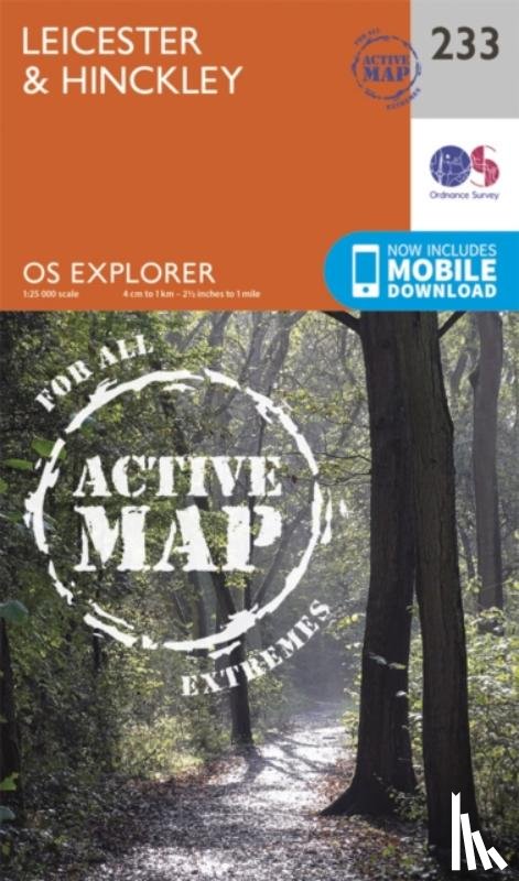 Ordnance Survey - Leicester and Hinckley