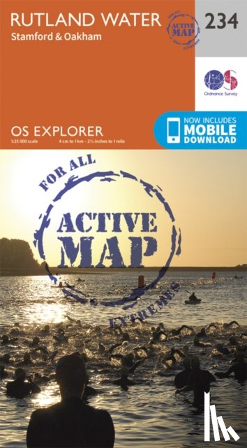 Ordnance Survey - Rutland Water, Stamford and Oakham