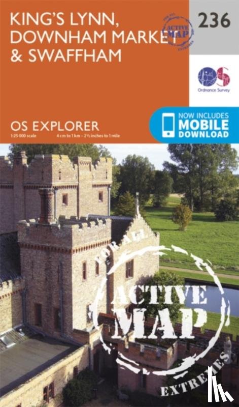 Ordnance Survey - King's Lynn, Downham Market and Swaffham