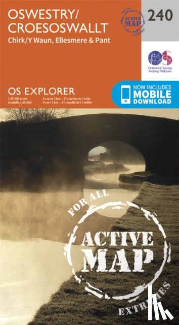 Ordnance Survey - Oswestry / Croesoswallt