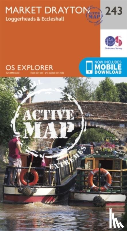 Ordnance Survey - Market Drayton, Loggerheads and Eccleshall