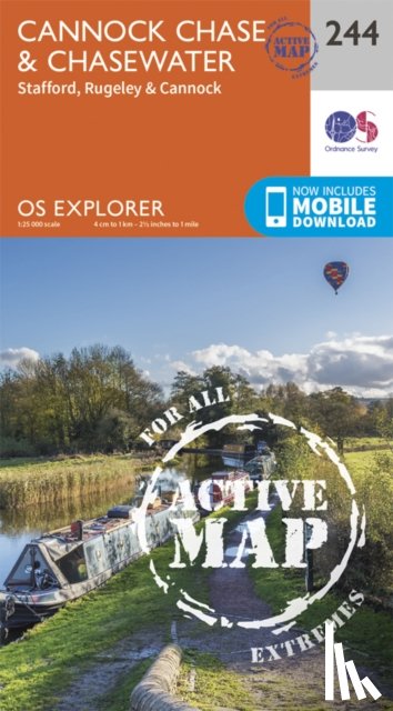 Ordnance Survey - Cannock Chase
