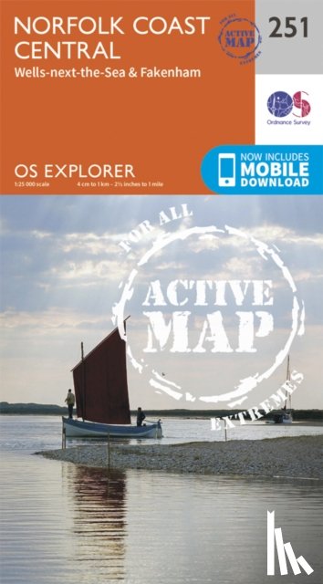 Ordnance Survey - Norfolk Coast Central