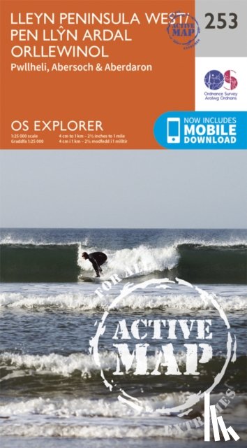 Ordnance Survey - Lleyn Peninsula West