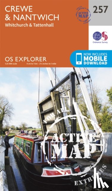 Ordnance Survey - Crewe and Nantwich, Whitchurch and Tattenhall