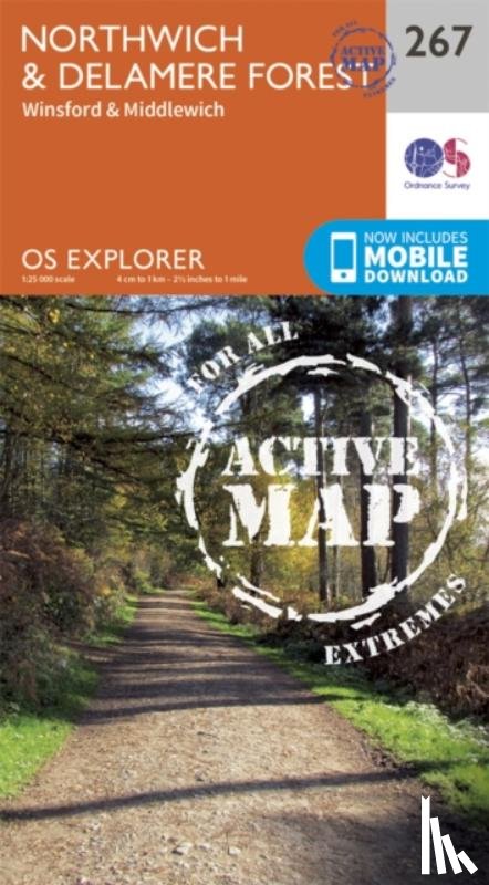 Ordnance Survey - Northwich and Delamere Forest