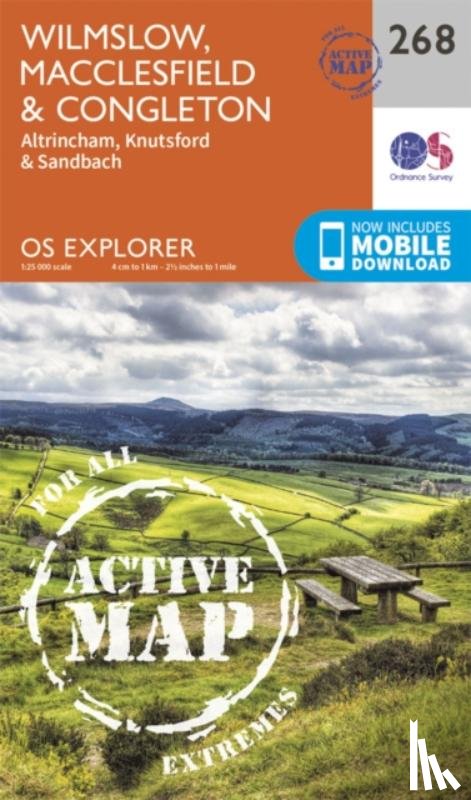 Ordnance Survey - Wilmslow, Macclesfield and Congleton