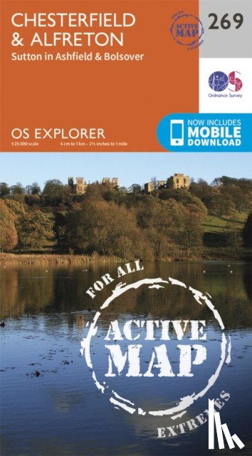 Ordnance Survey - Chesterfield and Alfreton