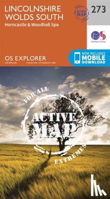 Ordnance Survey - Lincolnshire Wolds South