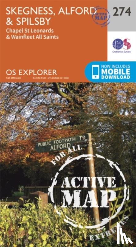 Ordnance Survey - Skegness, Alford and Spilsby