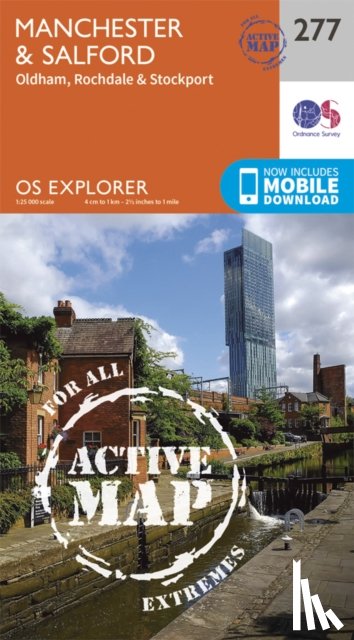 Ordnance Survey - Manchester and Salford