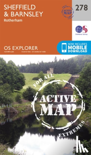 Ordnance Survey - Sheffield and Barnsley