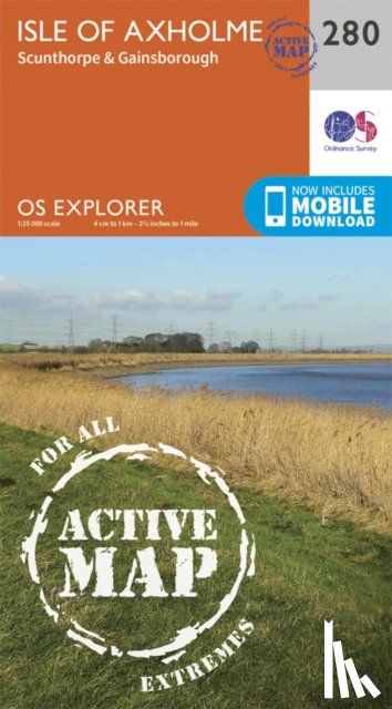 Ordnance Survey - Isle of Axholme, Scunthorpe and Gainsborough