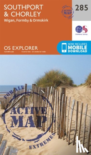 Ordnance Survey - Southport and Chorley