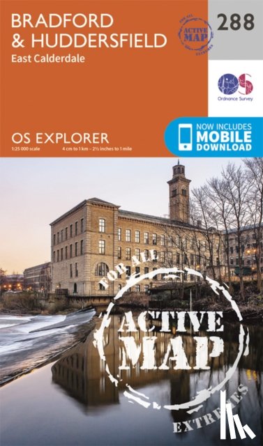 Ordnance Survey - Bradford and Huddersfield
