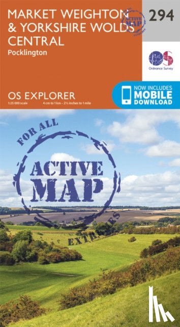Ordnance Survey - Market Weighton and Yorkshire Wolds Central