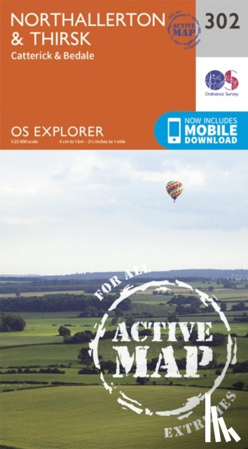 Ordnance Survey - Northallerton and Thirsk - Catterick and Bedale
