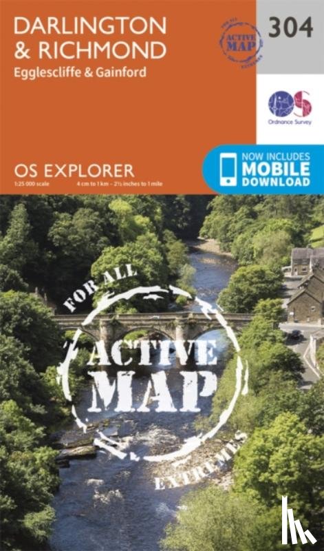 Ordnance Survey - Darlington and Richmond