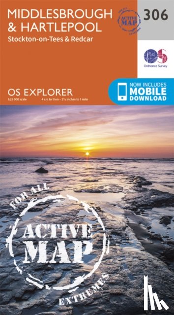 Ordnance Survey - Middlesbrough and Hartlepool, Stockton-on-Tees and Redcar