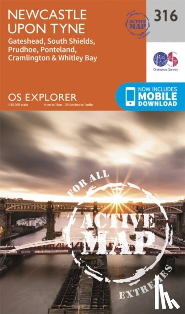 Ordnance Survey - Newcastle Upon Tyne