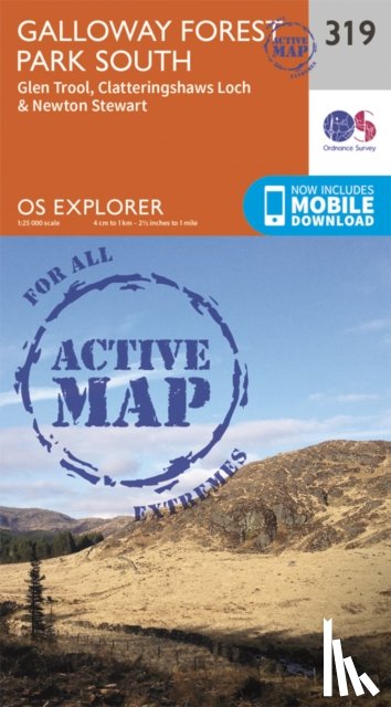 Ordnance Survey - Galloway Forest Park South