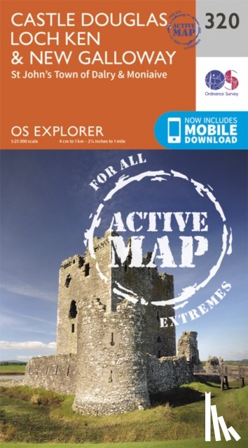 Ordnance Survey - Castle Douglas, Loch Ken and New Galloway