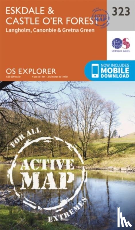 Ordnance Survey - Eskdale and Castle O'er Forest