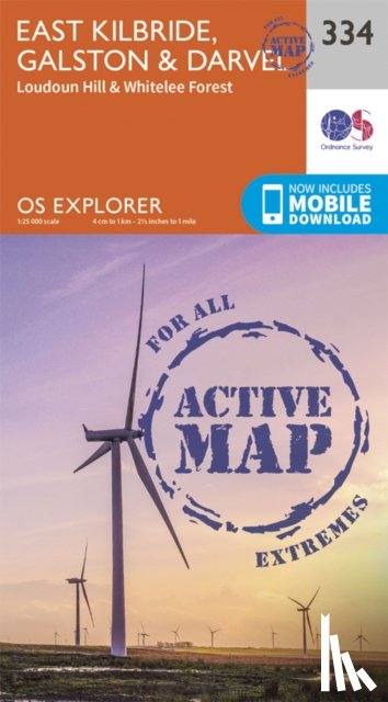 Ordnance Survey - East Kilbride, Galston and Darvel