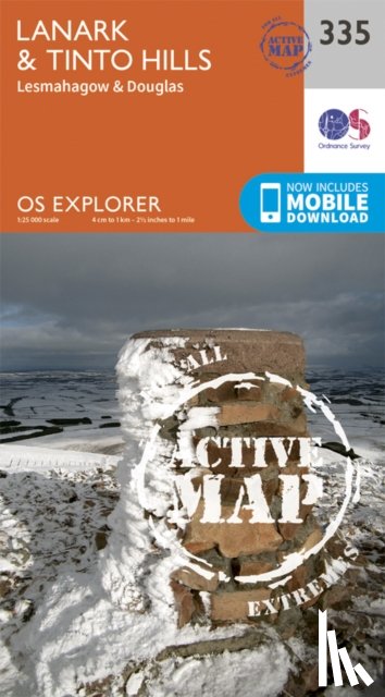 Ordnance Survey - Lanark and Tinto Hills