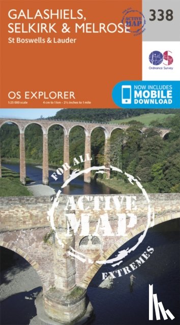Ordnance Survey - Galashiels, Selkirk and Melrose
