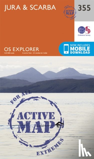 Ordnance Survey - Jura and Scarba