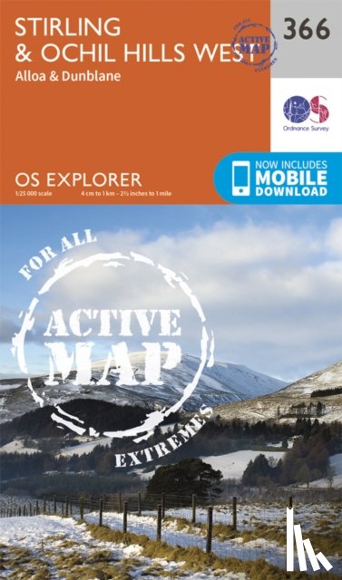 Ordnance Survey - Stirling and Ochil Hills West